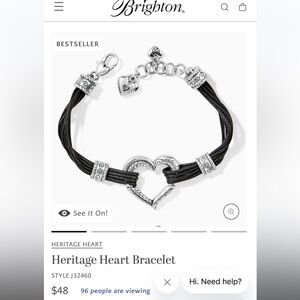 Brighton Heritage Heart Bracelet <3